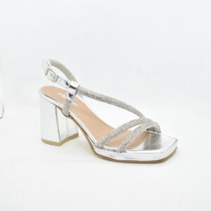 SANDALIA 3 TIRAS STRASS - Imagen 3