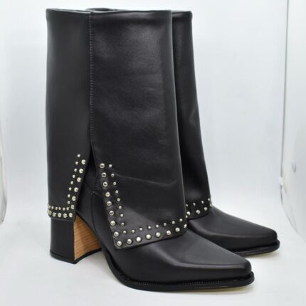 BOTA CAÑA VOLCADA TACHAS