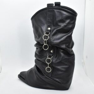 BOTA ARRUGADA CON ARGOLLAS - Imagen 2