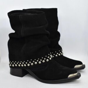 BOTA CAÑA VOLCADA CON TACHAS - Imagen 6