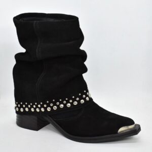 BOTA CAÑA VOLCADA CON TACHAS - Imagen 7