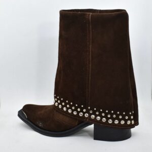 BOTA CAÑA VOLCADA CON TACHAS - Imagen 3